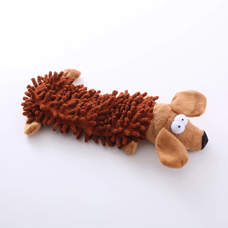 Squeaky Plush Dog Toy - Interactive Chew Toy for Small & Medium Dogs