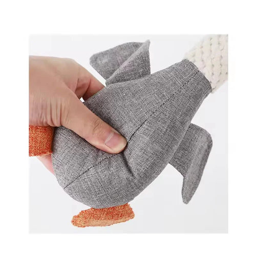 Durable Plush Duck Squeaky Dog Toy - Interactive Squeaker Chew Toy for Small & Medium Dogs, Teething Toy