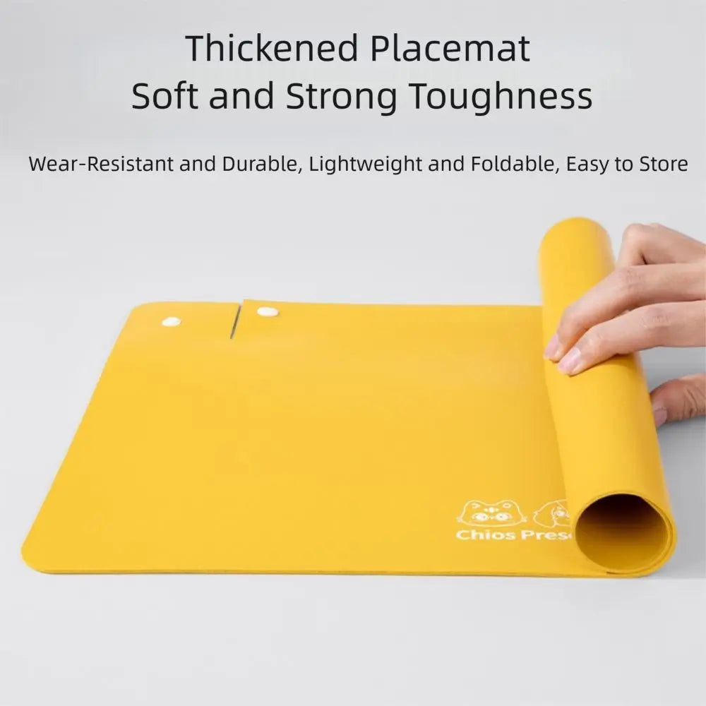 Non-Spill Cat Litter Mat - Waterproof Pet Food Mat for Cat Litter Box, Easy Clean