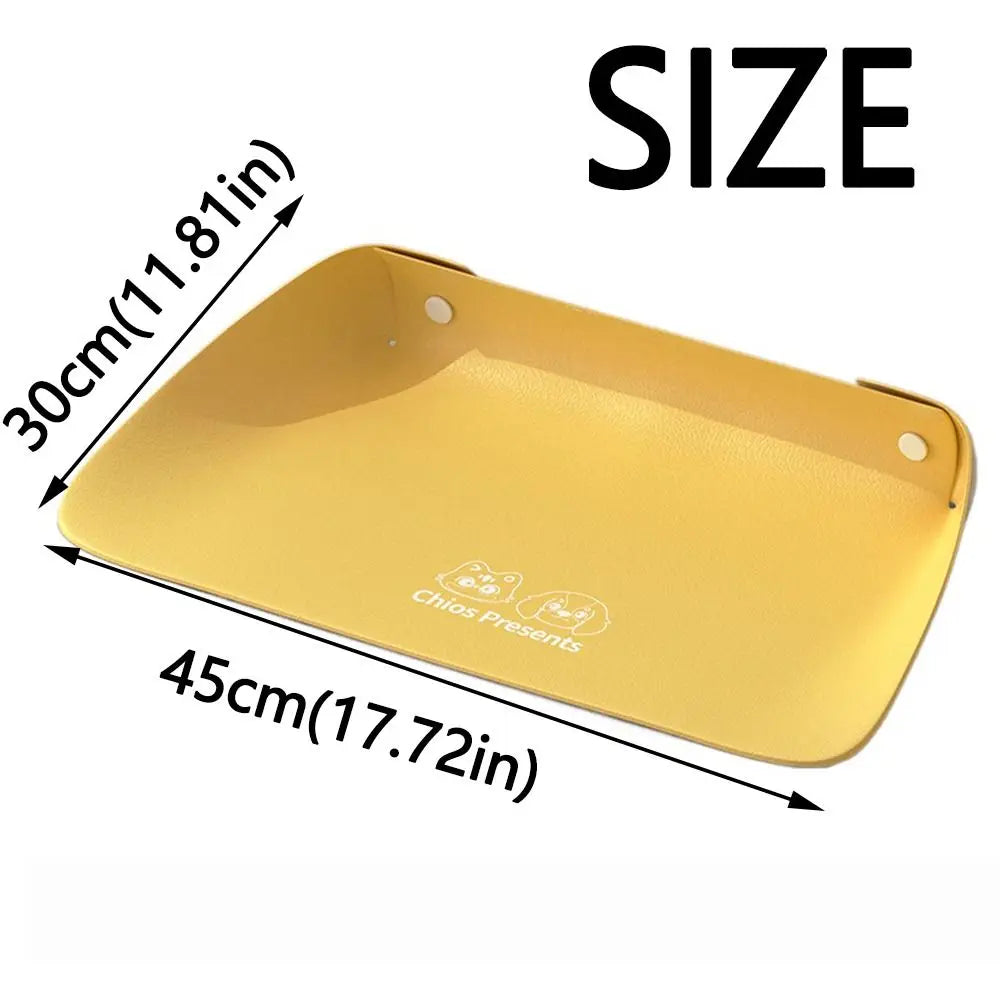 Non-Spill Cat Litter Mat - Waterproof Pet Food Mat for Cat Litter Box, Easy Clean