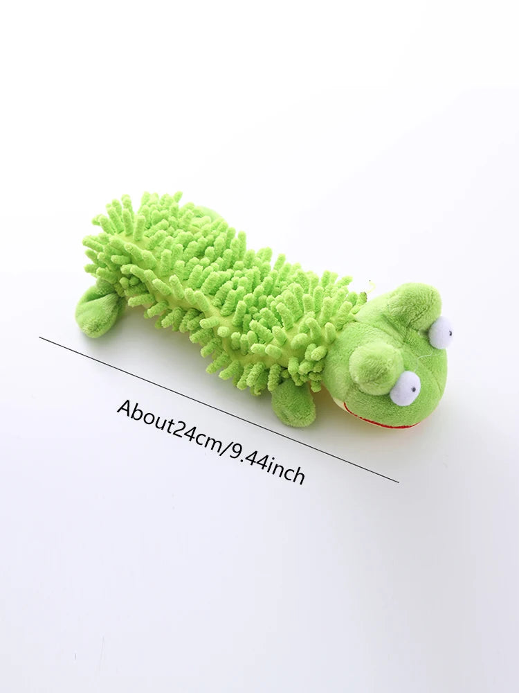 Squeaky Plush Dog Toy - Interactive Chew Toy for Small & Medium Dogs