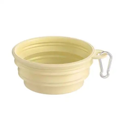 350ml & 1000ml Foldable Silicone Pet Bowl, Portable Outdoor Water & Food Bowl for Dogs Cats, Lightweight Travel Feeding Container