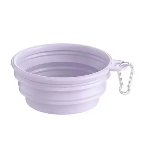 350ml & 1000ml Foldable Silicone Pet Bowl, Portable Outdoor Water & Food Bowl for Dogs Cats, Lightweight Travel Feeding Container