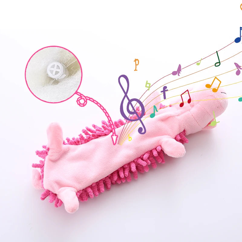Squeaky Plush Dog Toy - Interactive Chew Toy for Small & Medium Dogs