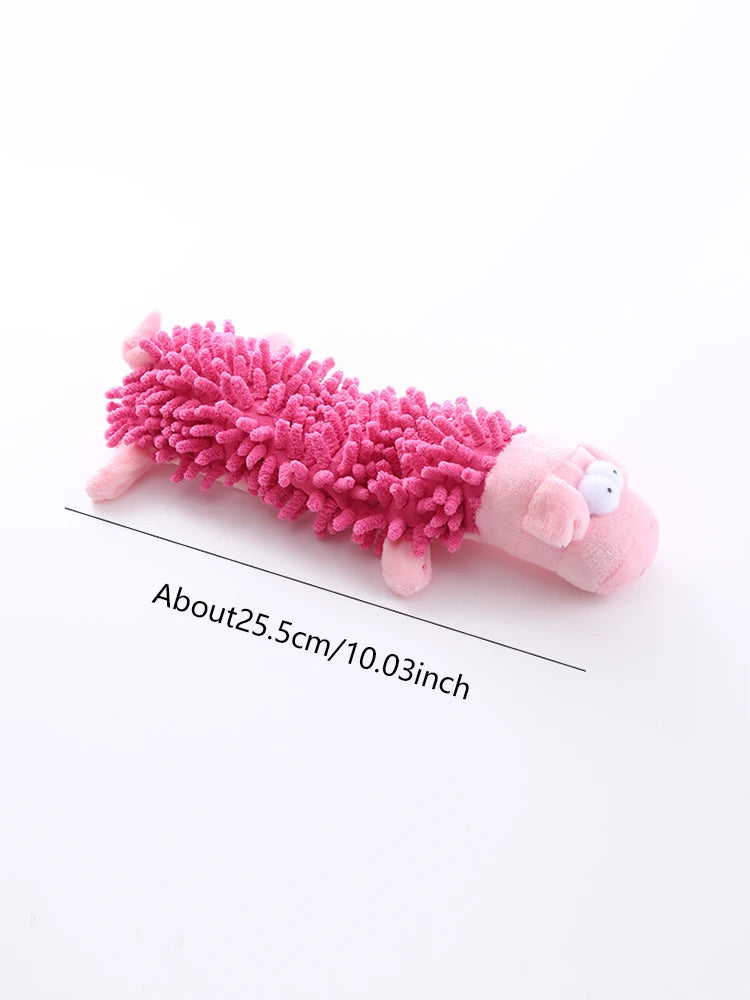 Squeaky Plush Dog Toy - Interactive Chew Toy for Small & Medium Dogs