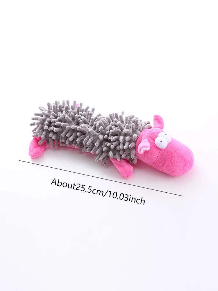 Squeaky Plush Dog Toy - Interactive Chew Toy for Small & Medium Dogs